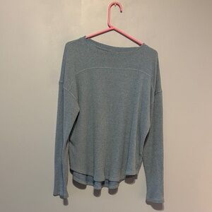 SO Women's Light Blue Long Sleeve Top